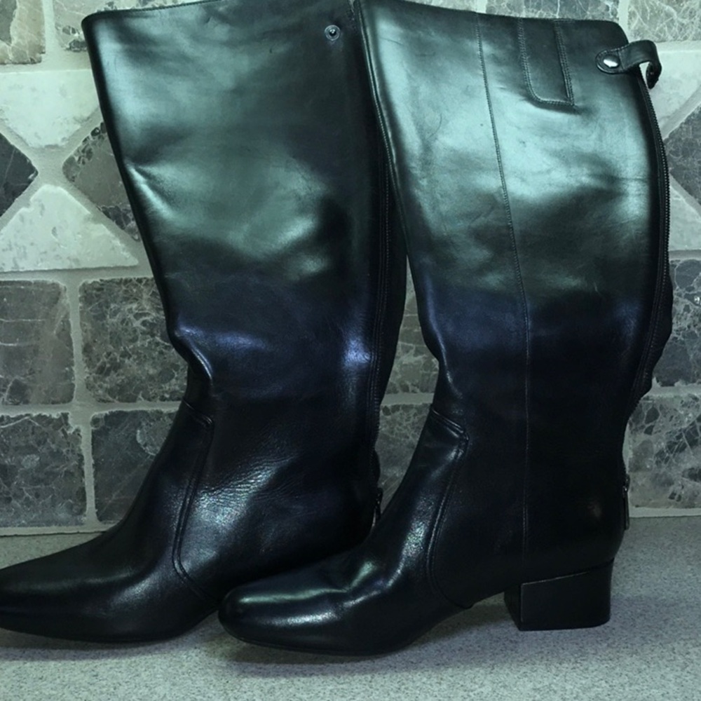 ANNE KLEIN 8M Anne Klein Flex Black Boot - Picture 2 of 8